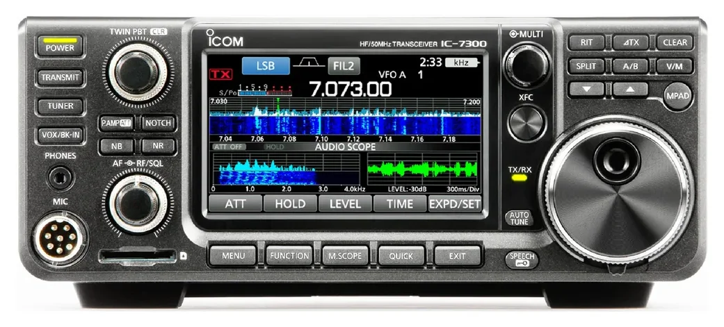 Icom IC-7300 Bilingual Reference Manual — figure 1