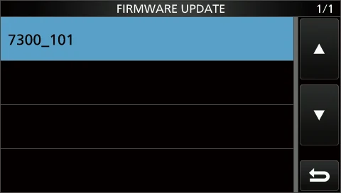 图 15-9 Firmware 选择屏幕