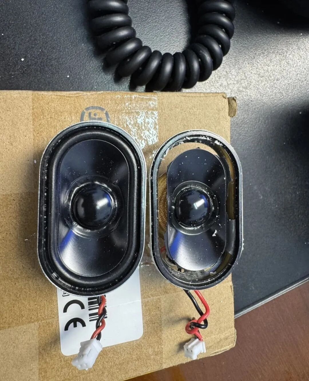 Old speaker vs new speaker